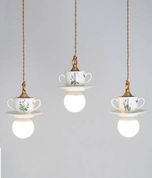 카리아 3등 도자기식탁등 펜던트조명