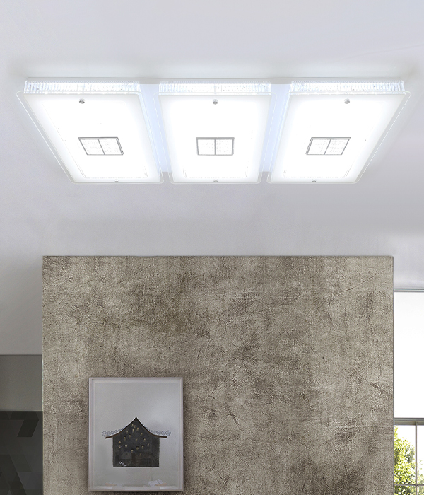 아이리스 150W 국산 거실등 거실전등 (유리)